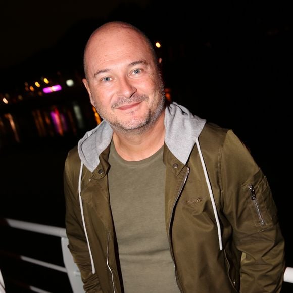Sébastien Cauet lors de la soirée d'inauguration du restaurant du groupe d’H.Gaouaoui et du chef N.Tarayre "Splash" au port Van Gogh, en bord de Seine à Asnières, France, le 12 septembre 2019. © Rachid Bellak/Bestimage