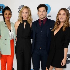 Kelly McCreary, Kim Raver, Giacomo Gianniotti et Camilla Luddingto à Pasadena, le 5 février 2019.