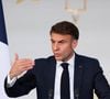 Des faits qui remontent à juin dernier, lorsqu'Emmanuel Macron a décidé de dissoudre l'Assemblée nationale.

Le président de la République française Emmanuel Macron prononce son discours devant les ambassadeurs de France en poste dans le monde au palais présidentiel de l'Elysée à Paris, France, le 6 janvier 2025. © Jeanne Accorsini/Pool/Bestimage