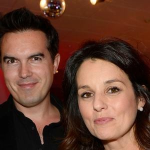 Faustine Bollaert et son mari Maxime Chattam - Soirée de lancement J-68 de la 95ème édition du Prix d'Amérique Opodo à l'Hippodrome de Paris-Vincennes, le 24 novembre 2015. Un T-shirt Repetto sera mis en vente dans le cadre de cet événement, l'intégralité des bénéfices sera reversée à l'association Petits Princes qui réalise les rêves des enfants malades. © Guirec Coadic/Bestimage