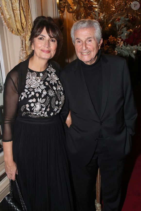 Exclusif - Claude Lelouch et Valérie Perrin-Lelouch à la soirée Prince Albert II de Monaco à Paris, le 12 décembre 2023. 

Photo : Bertrand Rindoff / Bestimage