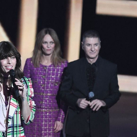 Lou Doillon, Eddy de Pretto, Vanessa Paradis, Etienne Daho et Thomas Dutronc - 36ème édition des Victoires de la Musique à la Seine Musicale à Boulogne-Billancourt, France, le 12 février 2021. © Coadic Guirec/Bestimage