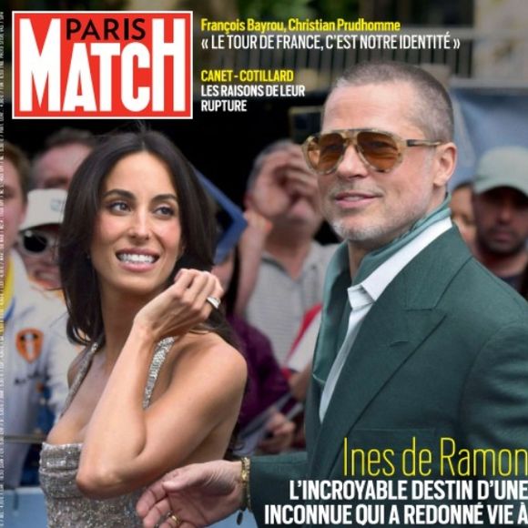 Capture d'écran du nouveau numéro de "Paris Match" dévoilé ce jeudi 3 juillet 2025.