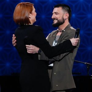 Exclusif - Elodie Frégé, Michal - Surprises - Enregistrement de l'émission "La Boîte à secrets", au Studio du Lendit, présentée par F.Bollaert et diffusée le 17 janvier sur France 3. Le 17 décembre 2024
© Christophe Clovis / Bestimage