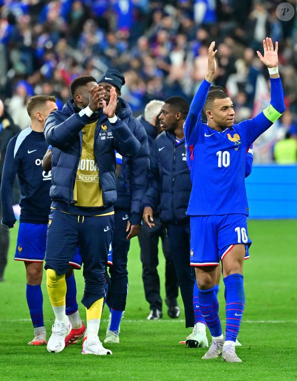 Equipe de France (Les Bleus) - Quart de finale de la Ligue des Nations de l'UEFA 2025 "France - Croatie (2-0 / tab 5-4)" au Stade de France à Saint-Denis, le 23 mars 2025.
© Christian Liewig/Bestimage