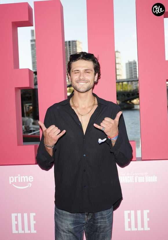 Baptiste Masseline - Photocall Prime Video "Elle" Summer Party au Noti Club à Paris le 6 juillet 2026. © Coadic Guirec/Bestimage