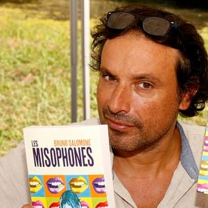 Bruno Salomone - 2ème édition du salon littéraire " Les Ecrivains Chez Gonzague Saint Bris " à Chanceaux-près-Loches. Le 25 août 2019. © Cedric Perrin / Bestimage.