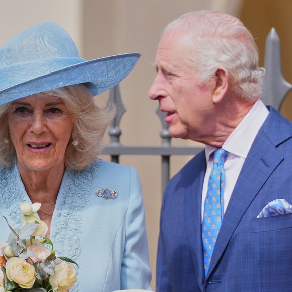 Le roi Charles III d’Angleterre et la reine Camilla (Camilla Parker Bowles, reine consort d’Angleterre) assistent à l’office de matines de Pâques à la chapelle Saint-Georges, château de Windsor, Windsor, Berkshire, Royaume-Uni, le 20 avril 2025.

© Kirsty Wigglesworth / WPA-Pool