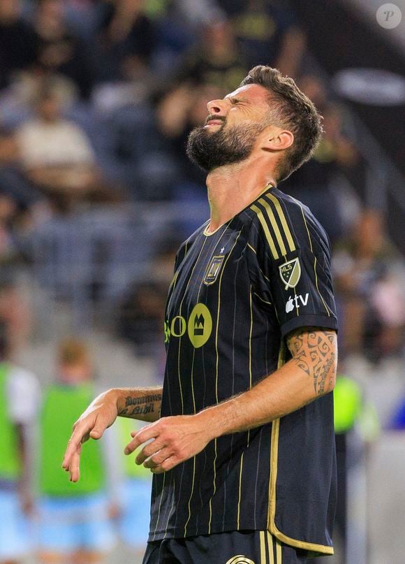 Pour l’occasion, le footballeur a partagé plusieurs photos de Jade, qui lui ressemble énormément

Olivier Giroud à Los Angeles. Zuma Press / Bestimage