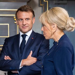 Emmanuel et Brigitte Macron rencontrent le roi Willem-Alexander, la reine Maxima des Pays-Bas et la princesse Amalia avant un dîner qui marque le début du sommet de l'OTAN à La Haye aux Pays-Bas le 24 juin 2025

©Backgrid USA / Bestimage