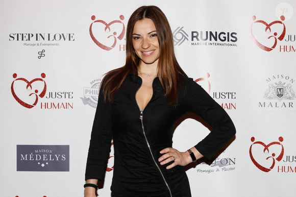 Denitsa Ikonomova - Photocall du gala des 10 ans de l'association "Juste Humain" au Paradis Latin à Paris le 04 avril 2023. © Christophe Clovis / Bestimage