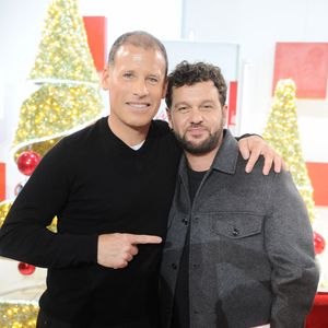 Exclusif - Mathieu Baumel et Claudio Capéo - Enregistrement de l'émission Vivement dimanche au studio Rive gauche, présentée par Michel Drucker le 16 décembre 2025. . Diffusion sur France 3 le 04/01/2026 . © Guillaume Gaffiot / Bestimage