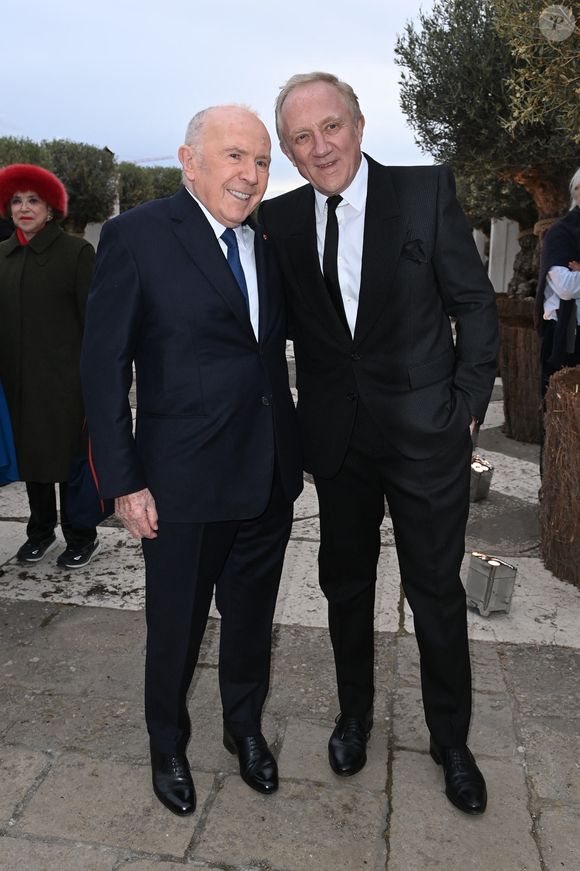 Francois Pinault, Francois Henri Pinault - La famille Pinault est réunie au dîner de gala de la Fondation Cini juste avant la 60ème biennale de Venise le 17 avril 2024.