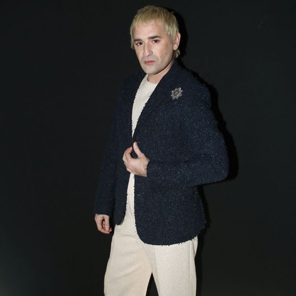 Nicolas Maury - Défilé Dior Collection Homme Prêt-à-Porter Automne/Hiver 2024-2025 lors de la Fashion Week de Paris (PFW), à l'École Miliatire, Place Fontenoy, à Paris, France, le 19 janvier 2024. © Bertrand Rindoff/Bestimage