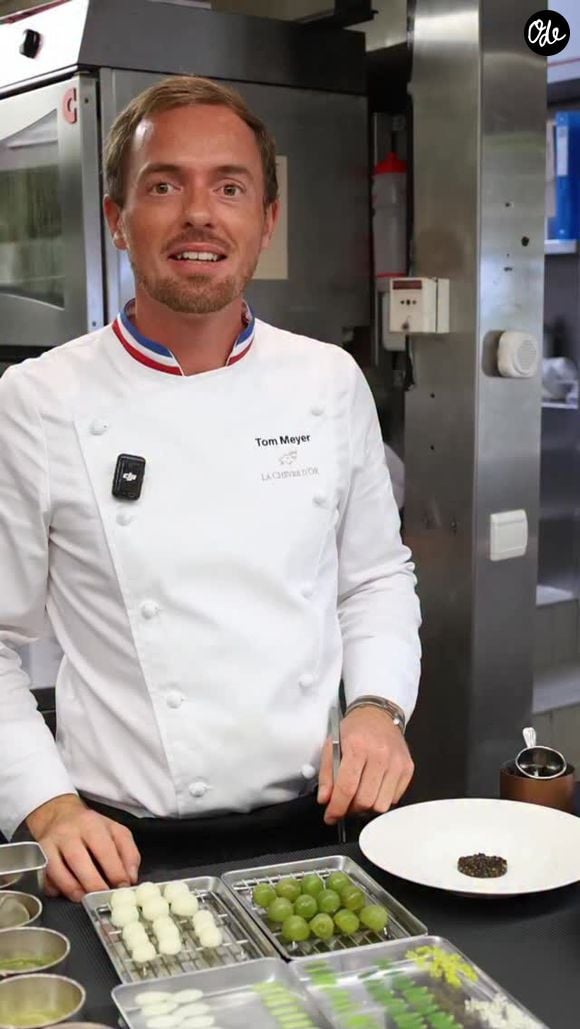 Tom Meyer, chef de "La Chèvre d'Or" formé par Anne-Sophie Pic.