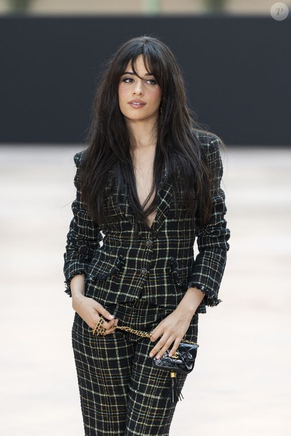 Camila Cabello au photocall du défilé Chanel Mode Féminine Prêt-À-Porter Automne/Hiver 2025-2026 lors de la Fashion Week de Paris (PFW) au Grand Palais, à Paris, France, le 11 mars 2025. © Olivier Borde/Bestimage