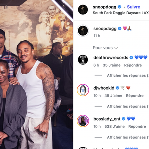 Snoop Dogg réagit à la mort de sa petite fille. Instagram