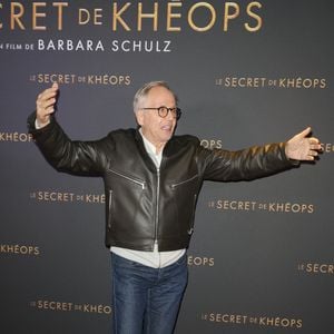 Fabrice Luchini - Avant-première du film "Le Secret de Khéops" au Cinéma Pathé Wepler à Paris le 27 février 2025. © Coadic Guirec/Bestimage