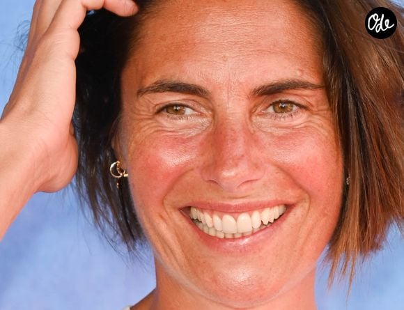 Alessandra Sublet au photocall de la première édition du Festival du Film de Demain au Ciné Lumière à Vierzon, France, le 4 juin 2022. © Coadic Guirec/Bestimage