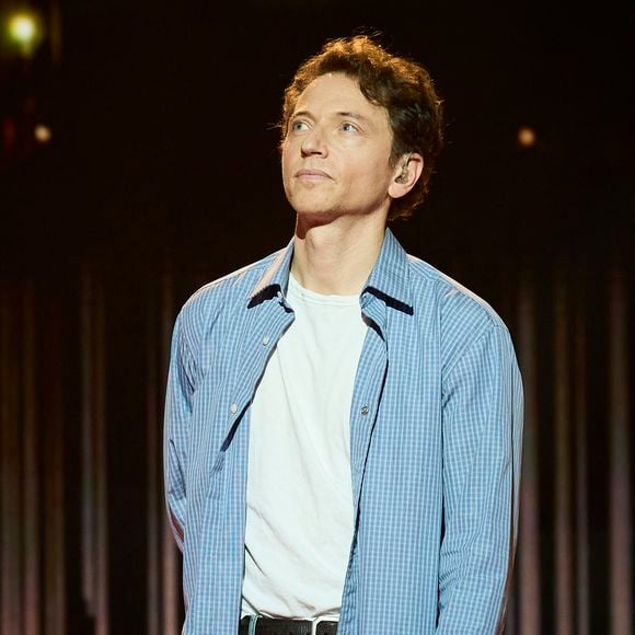 Exclusif - Raphael lors de l’enregistrement de l’émission “Les stars s’unissent pour le Sidaction” au théâtre Marigny à Paris, France, le 11 mars 2025. L’émission sera diffusée en prime le 22 mars sur France 2. © Guirec-Moreau/ Bestimage