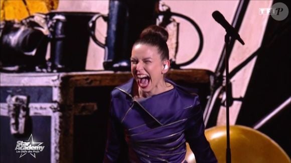 Moment fou pour Lucie Bernardoni 

Star Academy -prime du 10 janvier 2026