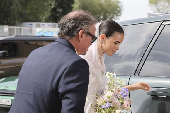 Mariage de Lucia Entrecanales et Laszlo Bene à Tolède, Espagne, le samedi 27 septembre 2025. Photo par GTres/ABACAPRESS.COM