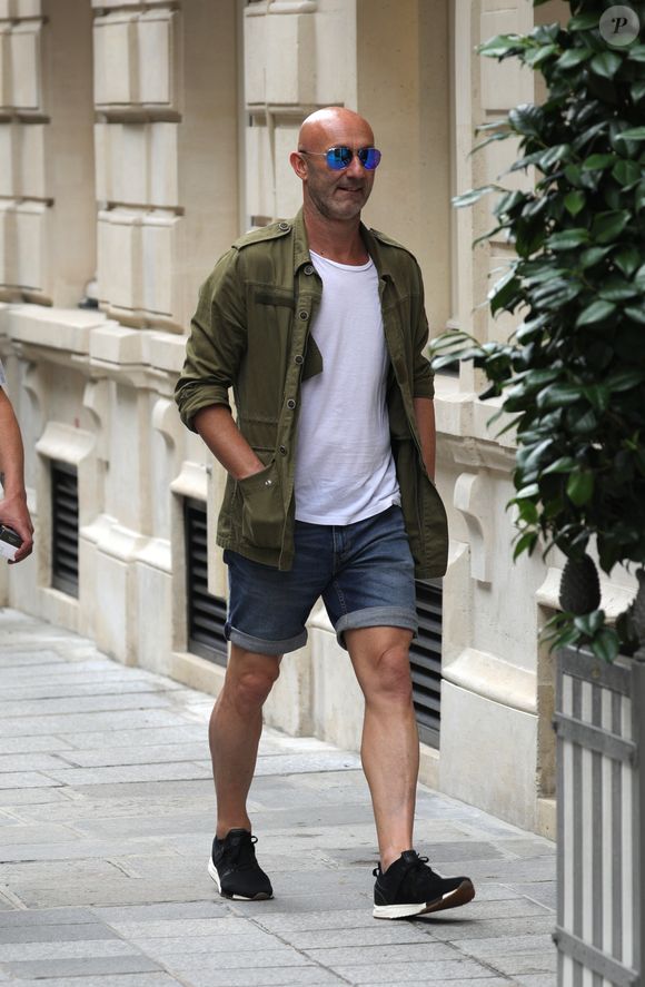 Fabien Barthez - Les joueurs de football de l'équipe de France 98 championne du monde quittent l'hôtel Crillon à l'occasion du 20ème anniversaire de leur victoire. Paris le 11 juin 2018.
Crédit : Agence / Bestimage