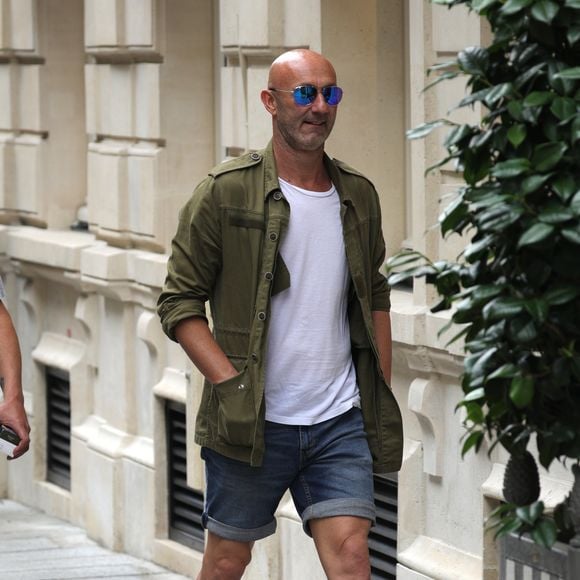 Fabien Barthez - Les joueurs de football de l'équipe de France 98 championne du monde quittent l'hôtel Crillon à l'occasion du 20ème anniversaire de leur victoire. Paris le 11 juin 2018.
Crédit : Agence / Bestimage