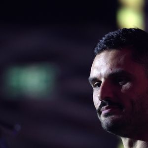 Florent Manaudou en conférence lors du 49ème Congrès Sélectour à l'hôtel Grand Hyatt à Doha au Qatar. Le 28 novembre 2024