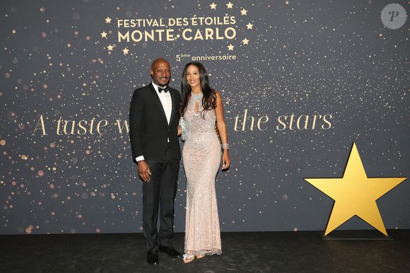 Mr MMe Harry Roselmack picturedt lors du 2025 Festival des Etoilés Monte-Carlo au Monte Carlo Sporting à Monaco, le 29 novembre 2025. Photo par Jean-Charles Vinaj/ABACAPRESS.COM
