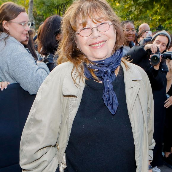 Jane Birkin - Arrivées au défilé Acne Studios Collection Femme Prêt-à-porter Printemps/Eté 2023 lors de la Fashion Week de Paris, France, le 28 septembre 2022. © Veeren-Clovis/Bestimage
