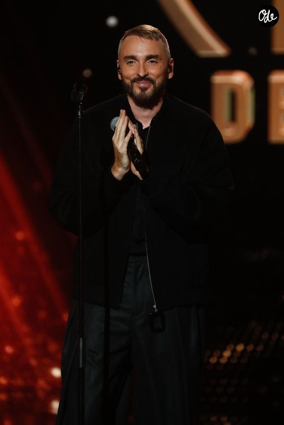 Exclusif - Christophe Willem - Enregistrement de l'émission "Les disques d'or de l'année" au Dôme de Paris, présentée par E.Gossuin et diffusée le 24 décembre à 21h10 sur M6
© Christophe Clovis / Bestimage