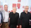 De son côté, Jean-Christian Fraiscinet a opté pour une réunion de fratrie. Le comédien sera épaulé par ses frères, Vincent et Sébastien Fraiscinet qui ont souvent gravité autour de leur univers, participant notamment à la comédie Amélie au pays des Bodin's.

Exclusif - Vincent Fraiscinet, Sebastien Fraiscinet, Michel Drucker, Dominique Rocheteau et Jean-Christian Fraiscinet lors de l'enregistrement de l'émission Vivement dimanche au studio Rive gauche, présentée par M.Drucker, diffusée sur France 3 le 10 mai 2026, à Paris, France, le 14 avril 2026. © Guillaume Gaffiot/Bestimage