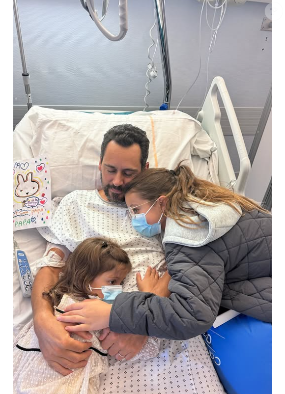 Olivier Colas (Familles nombreuses) quitte l'hôpital, comme l'annonce sa femme Delphine.