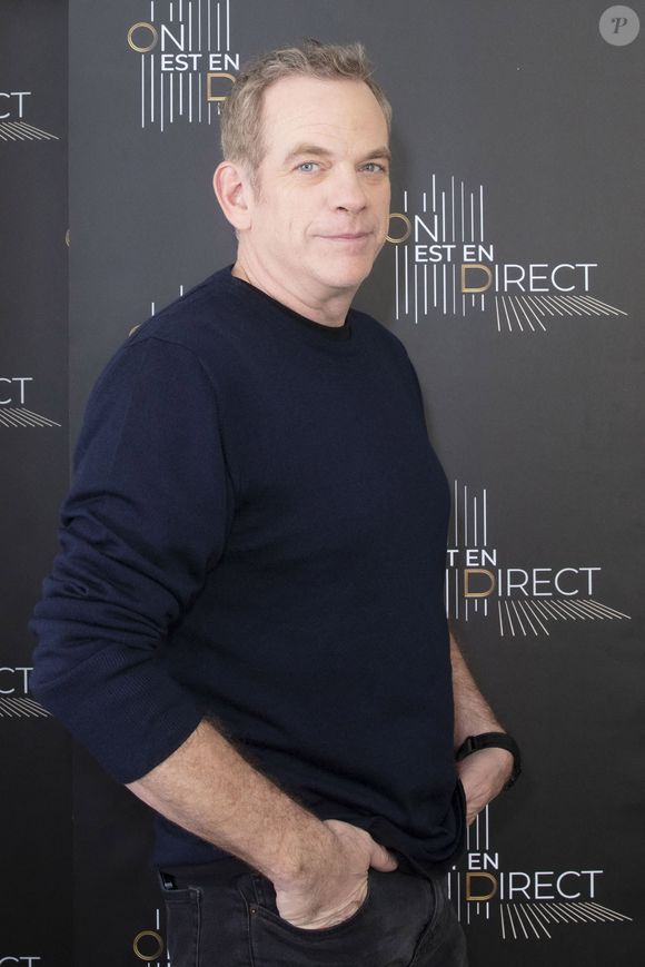 Garou - Backstage de l'émission "On Est En Direct". Paris. © Jack Tribeca / Bestimage