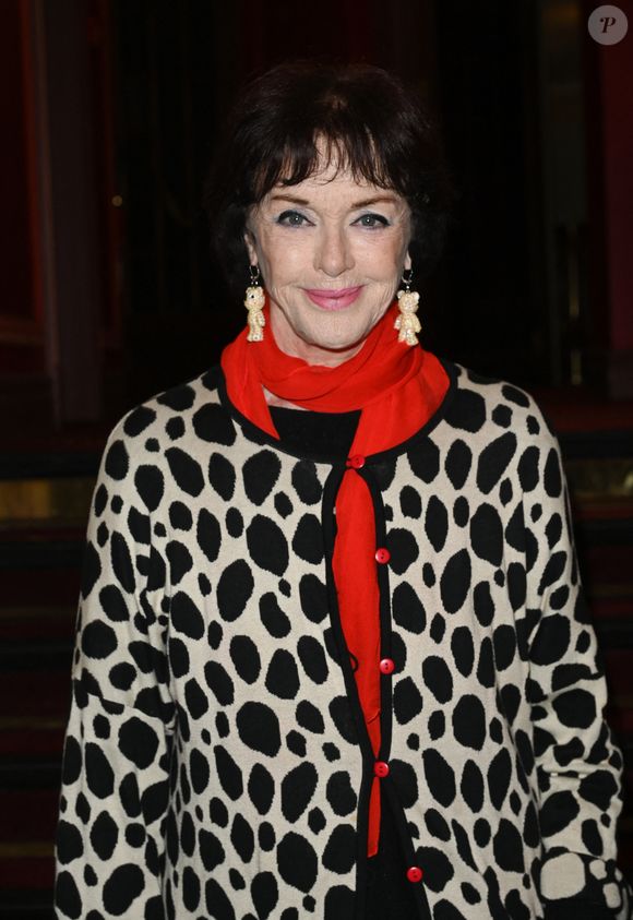 Exclusif - Anny Duperey - Cérémonie de remise du prix Raymond Devos au théâtre Edouard VII à Paris cadre de la 28ème édition de la semaine de la Langue Française et de la Francophonie le 20 mars 2023. © Coadic Guirec - Cyril Bruneau / Bestimage
