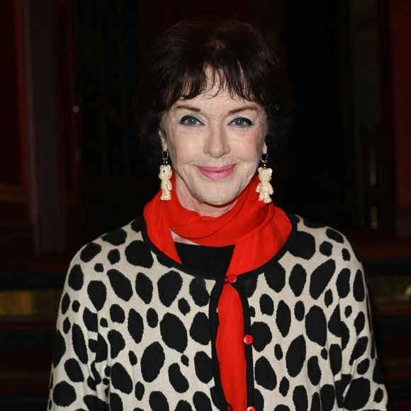 Exclusif - Anny Duperey - Cérémonie de remise du prix Raymond Devos au théâtre Edouard VII à Paris cadre de la 28ème édition de la semaine de la Langue Française et de la Francophonie le 20 mars 2023. © Coadic Guirec - Cyril Bruneau / Bestimage