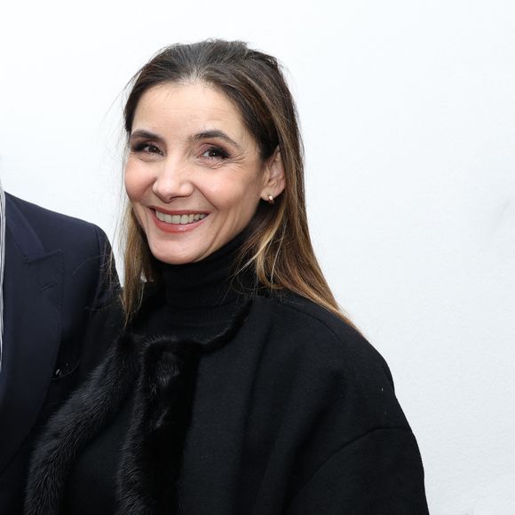 Exclusif - La princesse Clotilde Courau de Savoie - Vernissage de l'exposition "Liaisons dangereuses & Métamorphoses" du créateur Elie Top à l'occasion de ses 10 ans de création chez Christie's à Paris le 27 janvier 2025. © Denis Guignebourg/BestImage