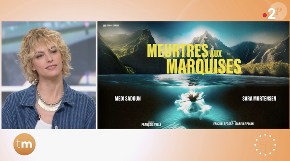 Sara Mortensen invitée de "Télématin" sur France 2