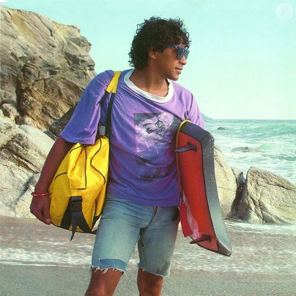 Laurent Voulzy, fan de bodyboard, sur la presqu’île de Quiberon. Photo partagée sur Instagram le 22 mai 2022.