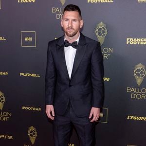 Lionel Messi - Photocall de la 67ème cérémonie du Ballon d’Or au Théâtre du Chatelet à Paris le 30 octobre 2023. © Cyril Moreau/Bestimage