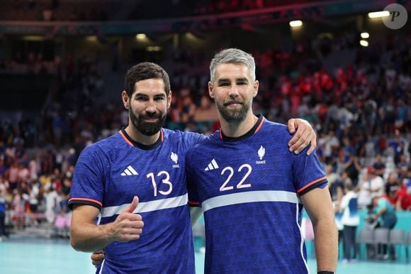 Nikola  et Luka Karabatic. © Laurent Sanson/Panoramic/Bestimage