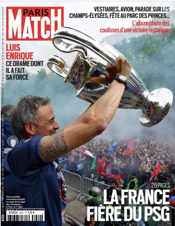 Une de Paris Match du 4 juin 2025.