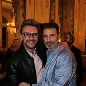 Jeanfi Janssens, Richard Orlinski - Rachida Dati remet à Chantal Ladesou les insignes de Chevalier de la Légion d'Honneur au ministère de la Culture à Paris le 2 février 2026.

© Philippe Baldini / Bestimage