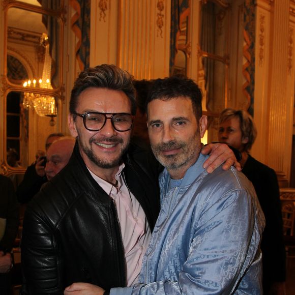 Jeanfi Janssens, Richard Orlinski - Rachida Dati remet à Chantal Ladesou les insignes de Chevalier de la Légion d'Honneur au ministère de la Culture à Paris le 2 février 2026.

© Philippe Baldini / Bestimage