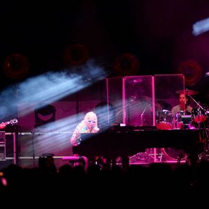 Exclusif - Michel Polnareff - Les célébrités sont venues applaudir M.Polnareff lors de son concert à la citadelle de Saint-Tropez, le 13 août 2024. 
© Brun Jacob / Nice Matin / Bestimage