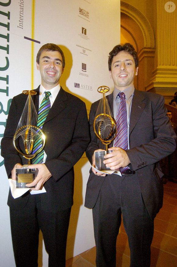 Le prix de l'innovation de la fondation Huglielmo Marconi dans la grande salle Santa Lucia de l'université de Bologne, le 8 octobre 2004. Photo de Gabriele Guerra/Grazia Neri/ABACA.