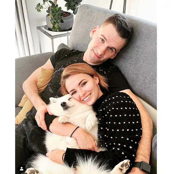 Marie Denigot ("Danse avec les stars") et son amoureux Nikolay Levchenkov avant le confinement et leur séparation.