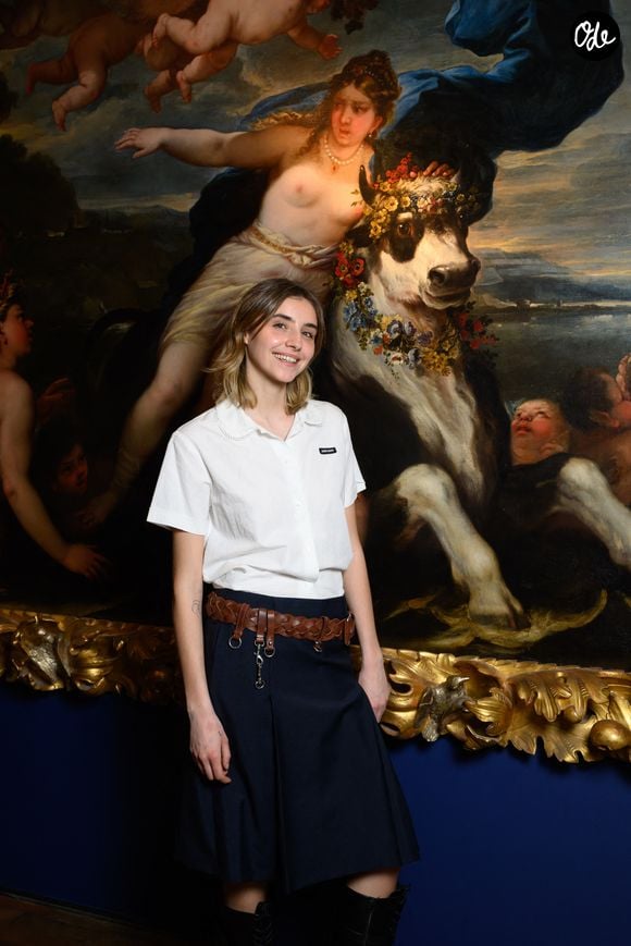 Vittoria de Savoie - Inauguration de la première exposition d'art en tant que co-curatrice de Vittoria de Savoie (fille d’Emmanuel-Philibert et de Clotilde Courau ) "The Ratto of Europa" (The Return from Europe) lors de la Design Week à Milan en Italie le 16 avril 2026. © Alafonso Caralano/SGP/Bestimage