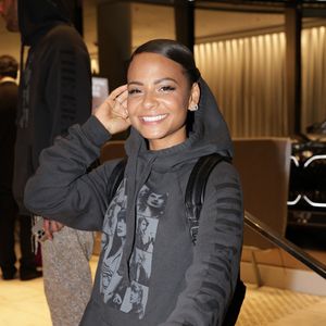 La chanteuse et actrice Christina Milian, tout sourire pendant le Festival de Cannes en France.

©BestImage